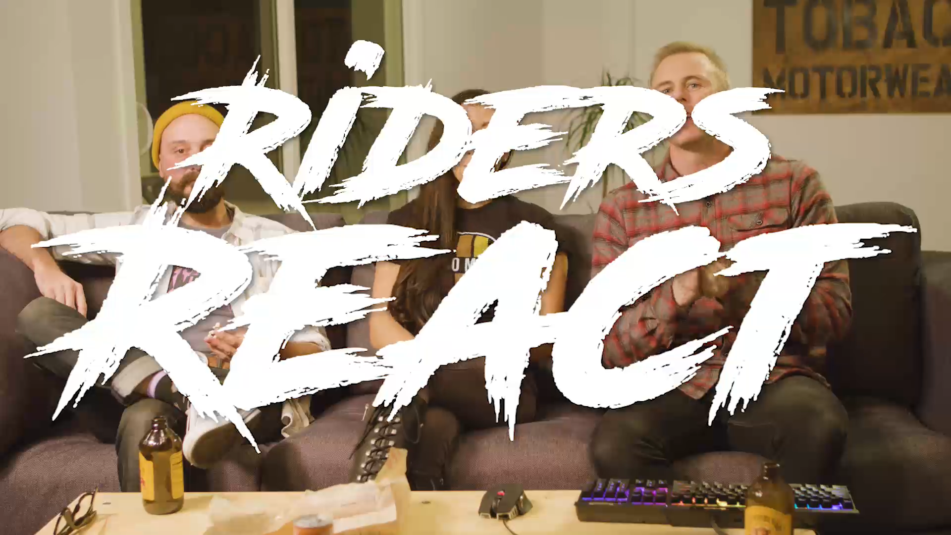 NEW Tobacco YouTube Series...  Riders React!!