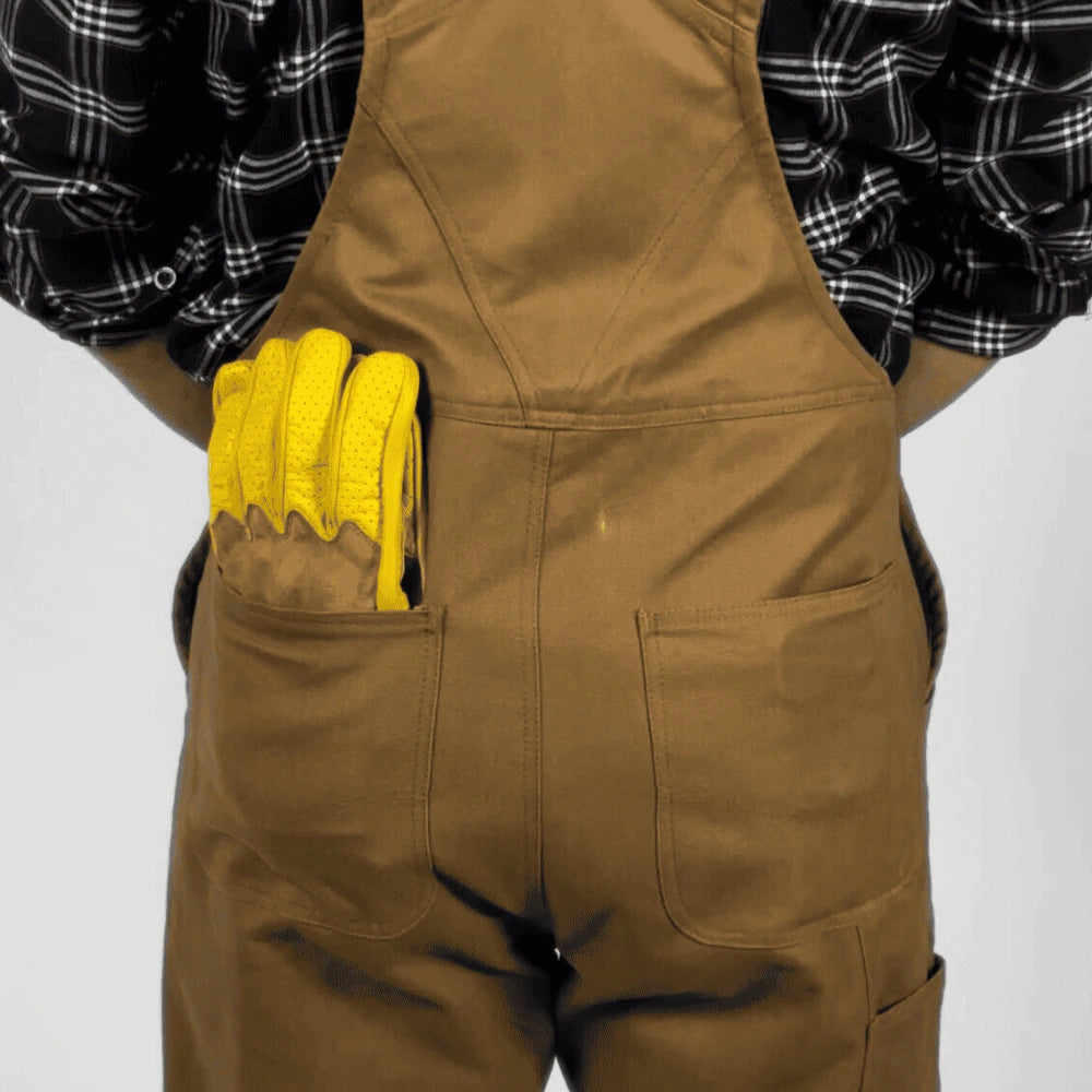 Men's Boondocks Moto Overalls - Tan