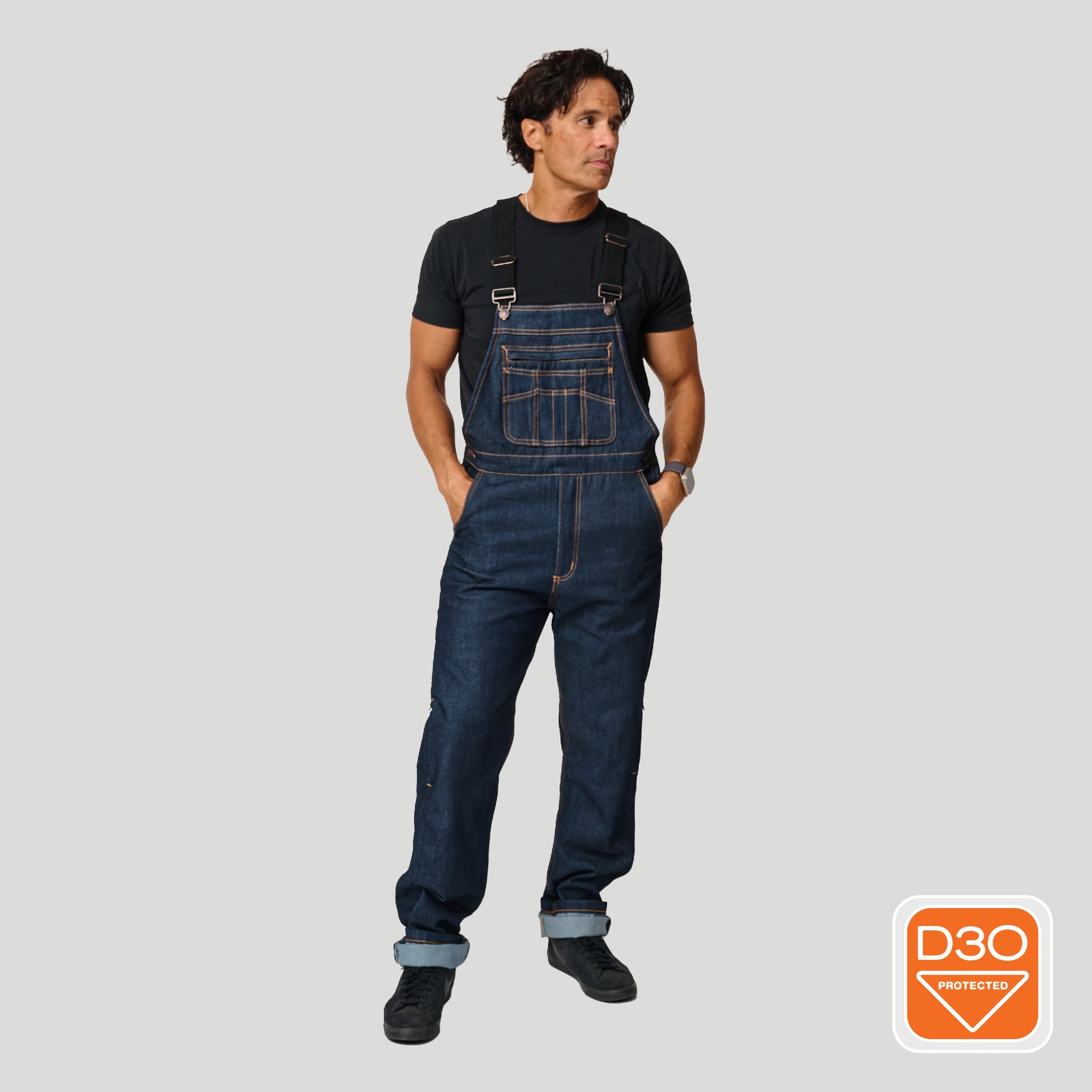 Men's Boondocks Moto Overalls - Denim