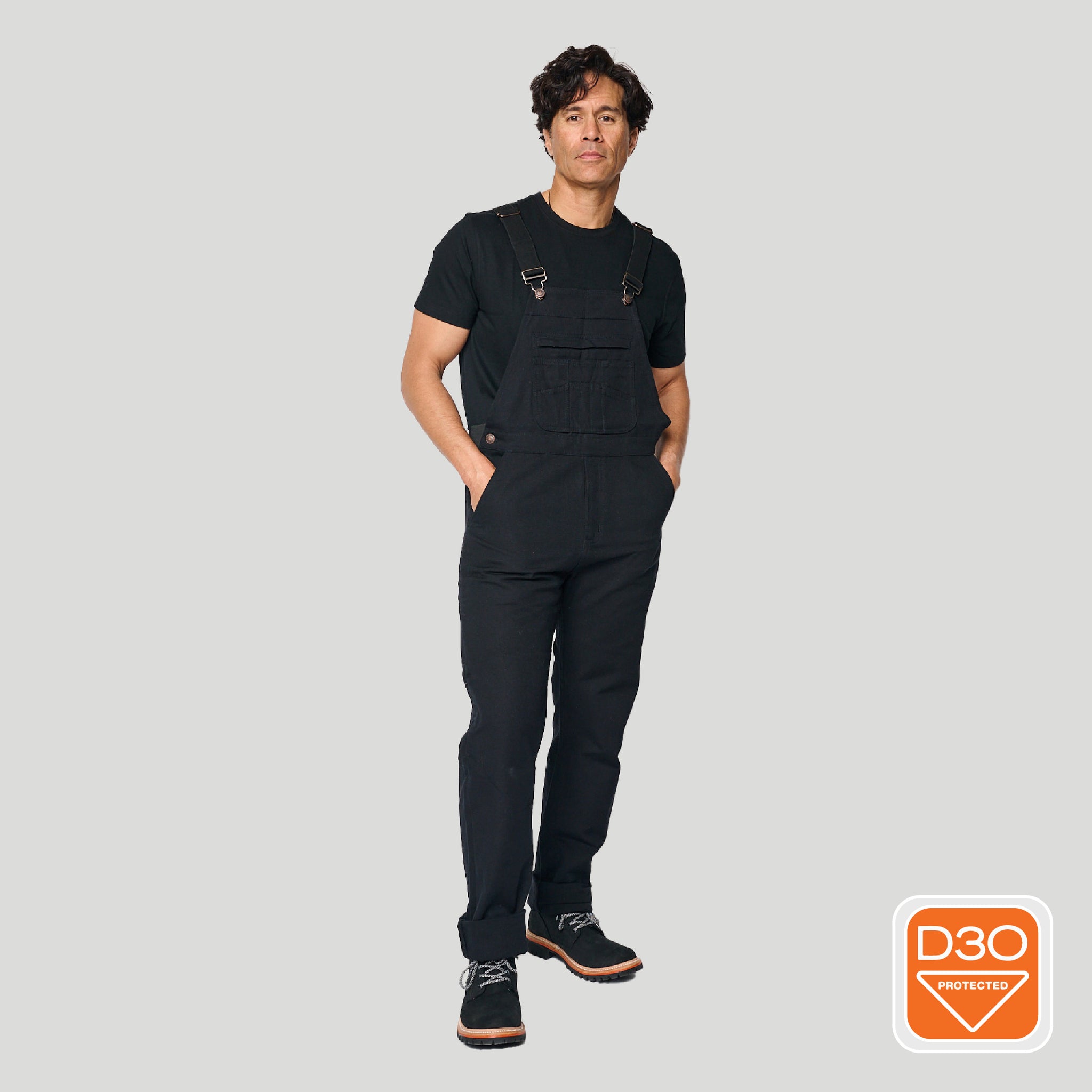 Men's Boondocks Moto Overalls - Black