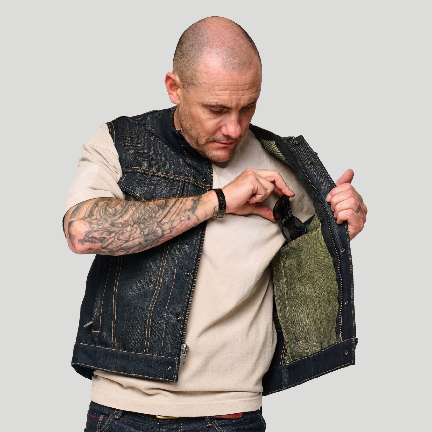 Dark Horse Vest - Indigo