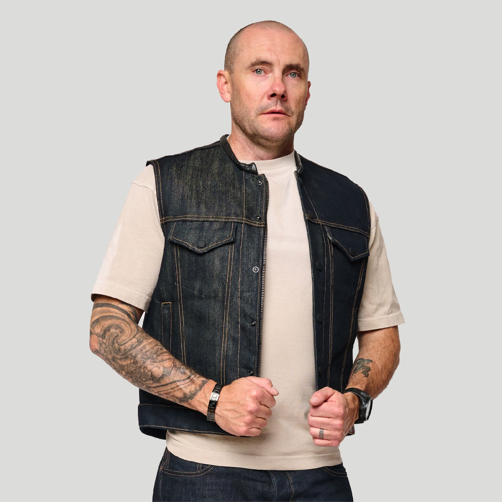 Dark Horse Vest - Indigo