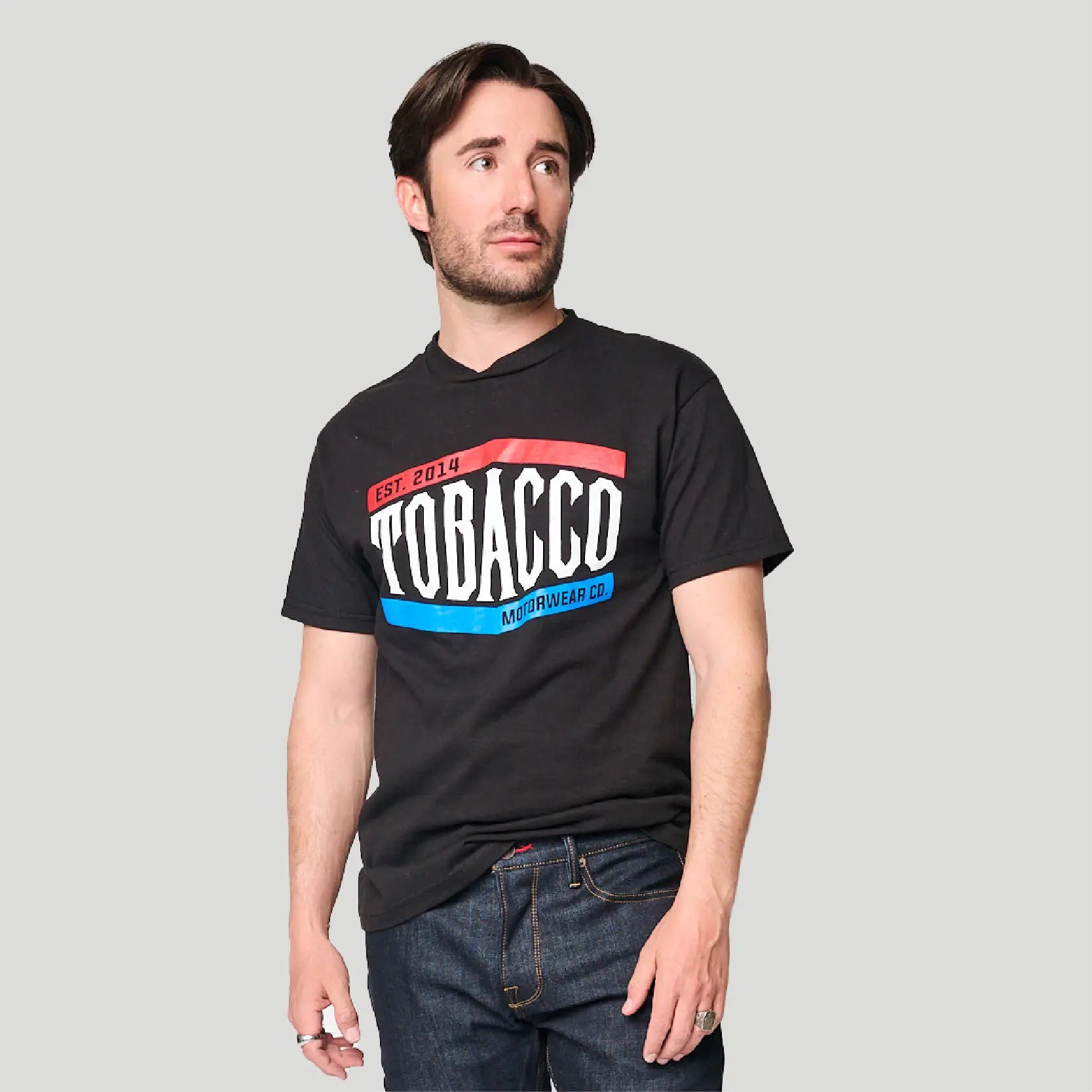 tobacco t shirt Tobacco EST 2014 T-Shirt S