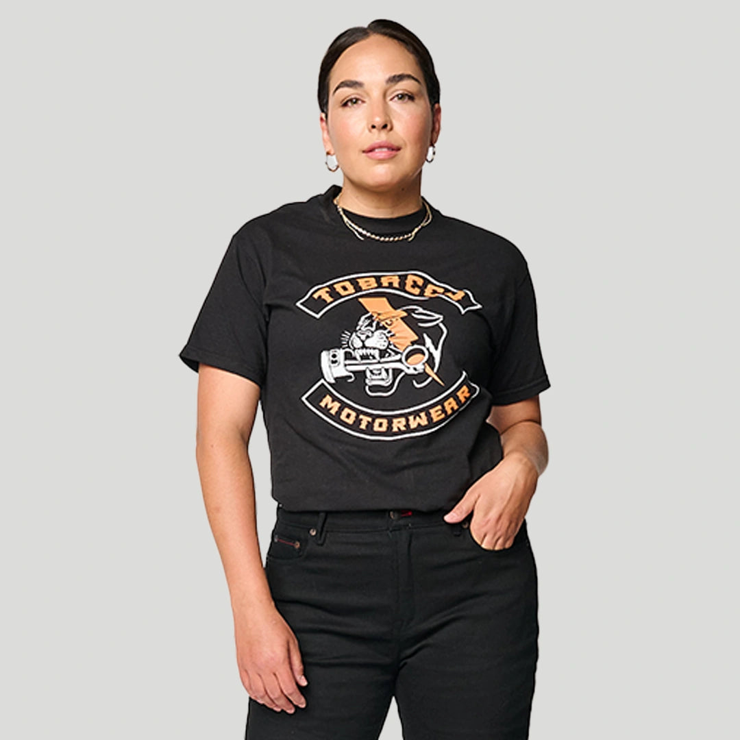 Tobacco Motorwear Panther T-Shirt