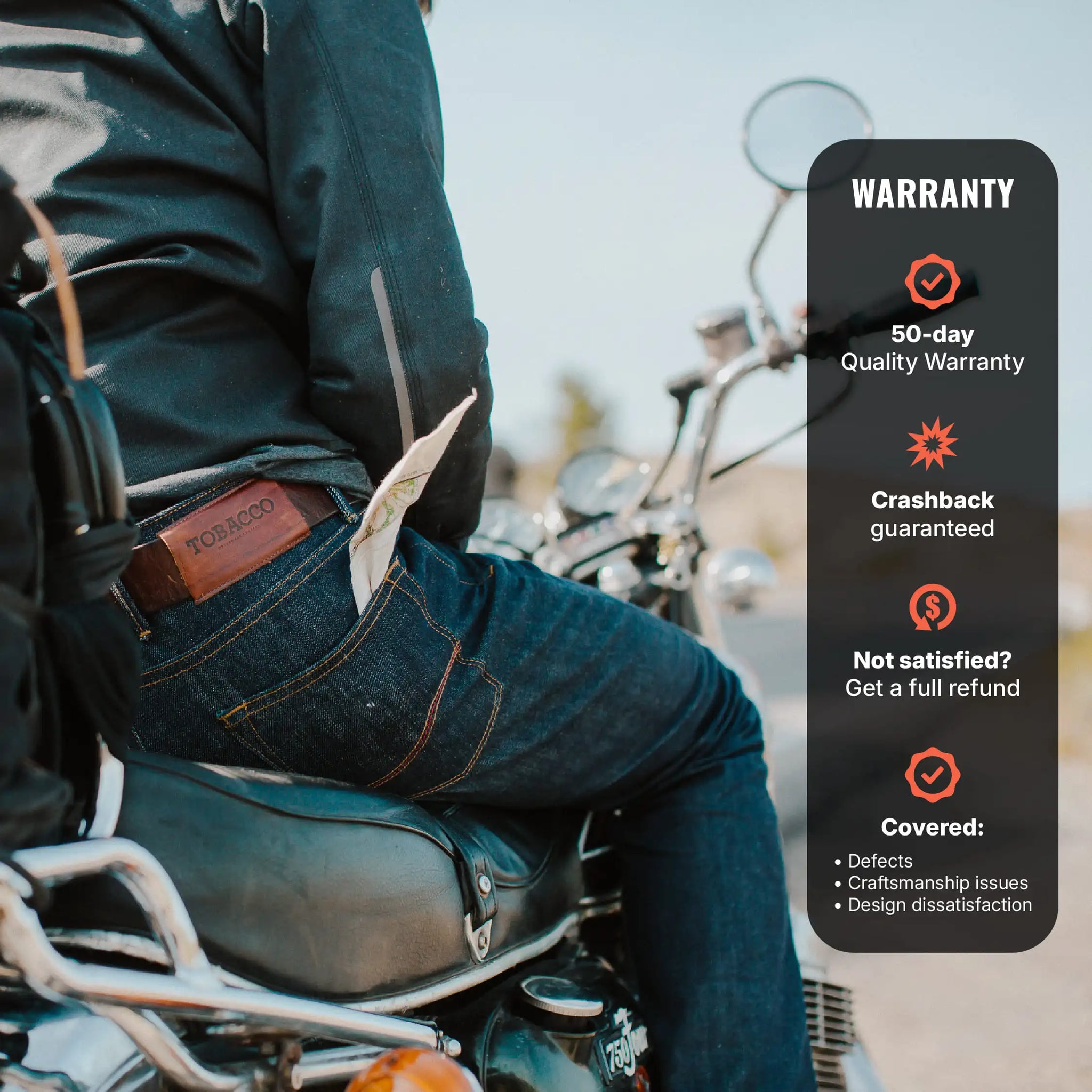 American Archetype Straight Fit Riding Jeans