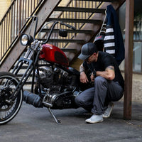 Tobacco Chinos Riding Pants - Gray