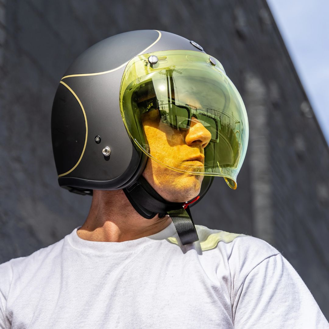 TORC Del Mar Helmet - Matte Black – Tobacco Motorwear
