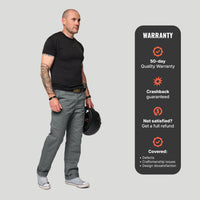 Tobacco Chinos Riding Pants - Gray