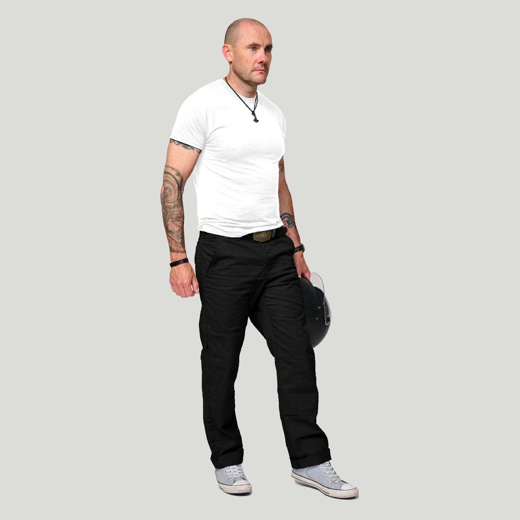 Tobacco Chinos Riding Pants - Black – Tobacco Motorwear