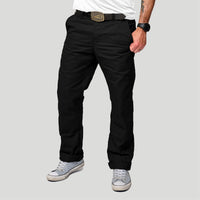 Tobacco Chinos Riding Pants - Black