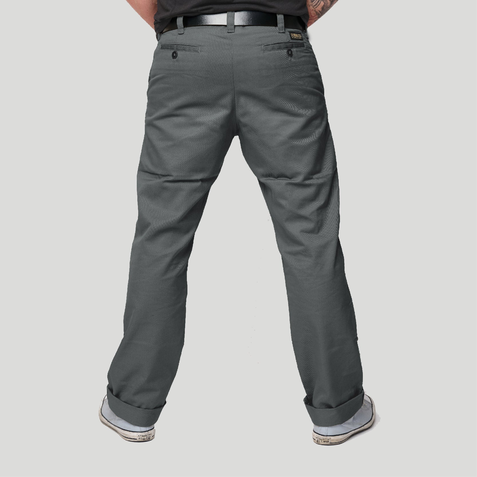 Tobacco Chinos Riding Pants - Gray