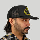 Tobacco Trademark Trucker Hat - Black