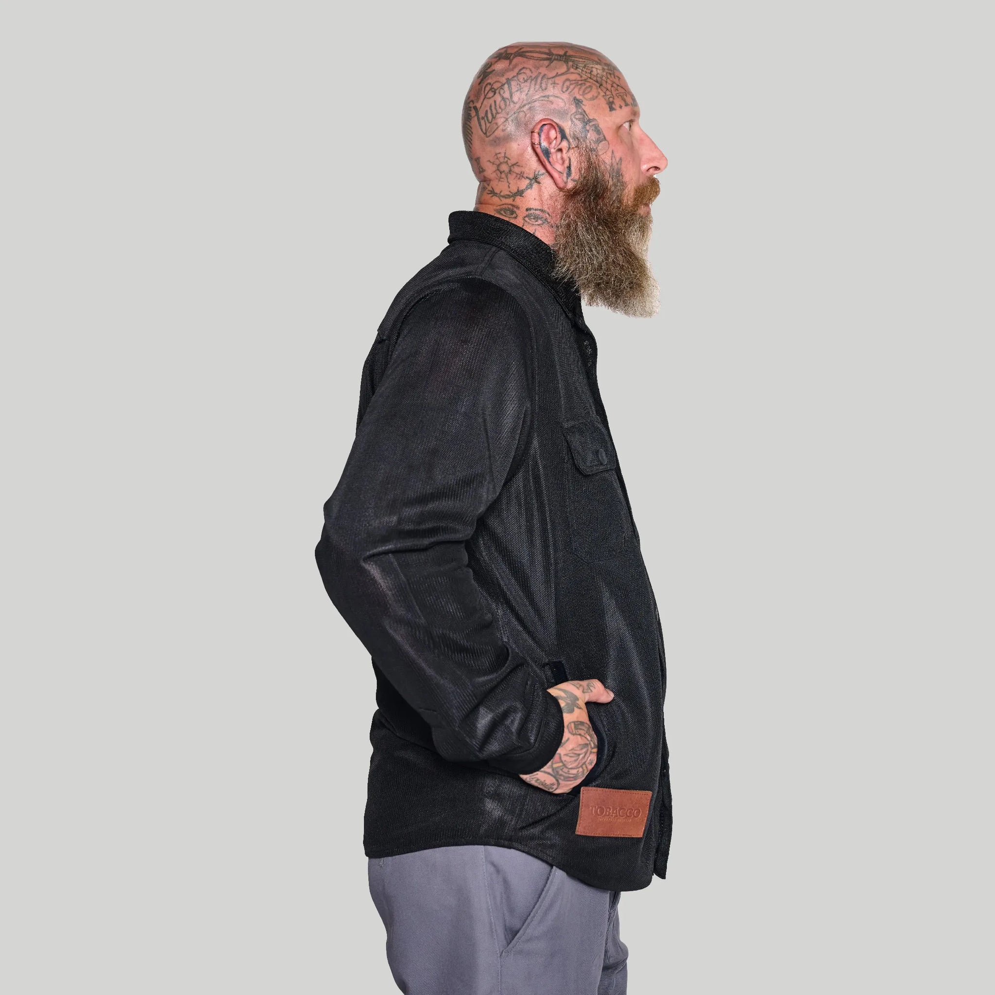 Deep South California Riding Shirt - Carbon (Mesh)