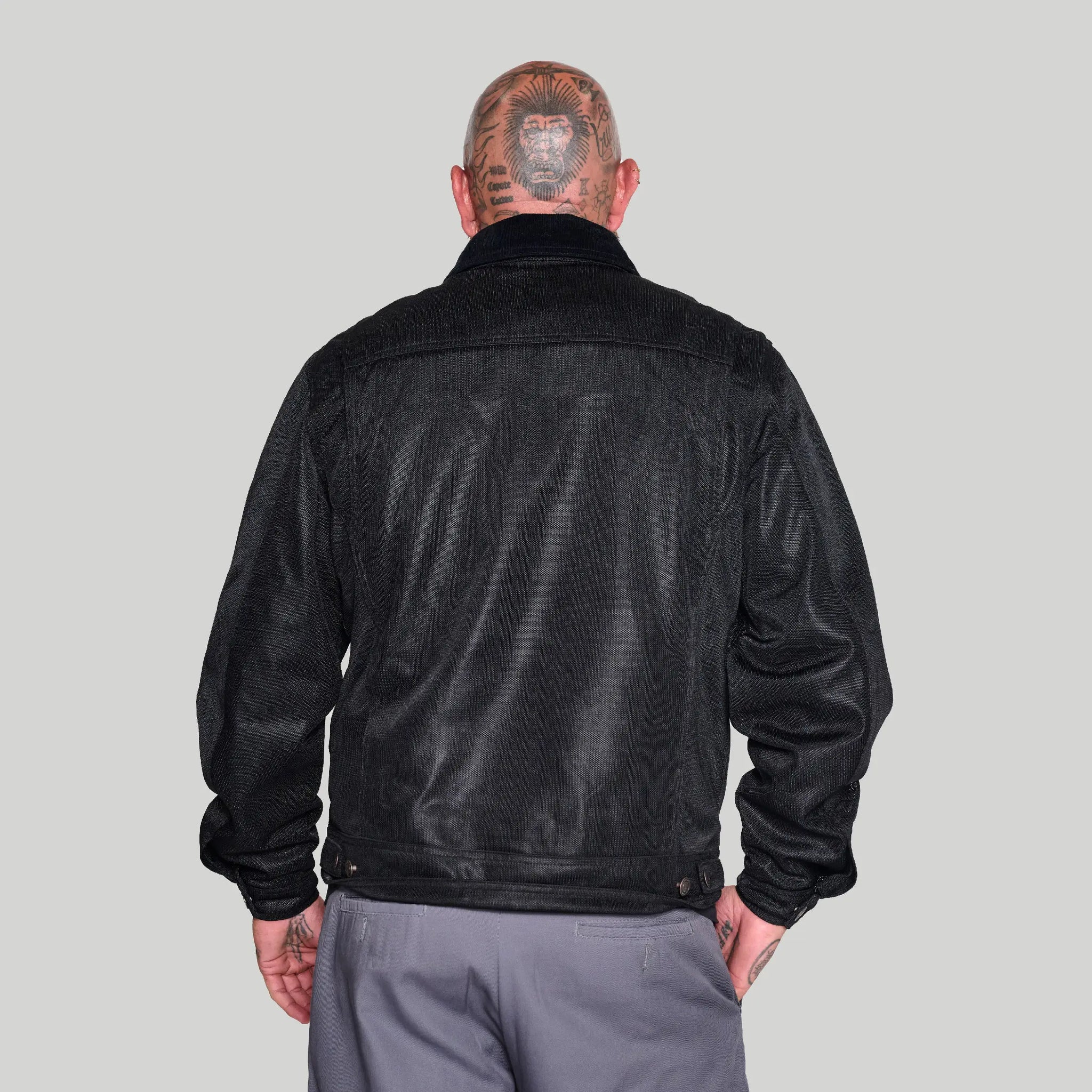 Deep South Trucker Jacket - Carbon (Mesh)