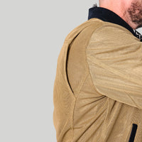 Deep South Trucker Jacket - Tan (Mesh)