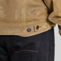 Deep South Trucker Jacket - Tan (Mesh)