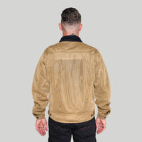 Deep South Trucker Jacket - Tan (Mesh)