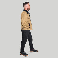 Deep South Trucker Jacket - Tan (Mesh)