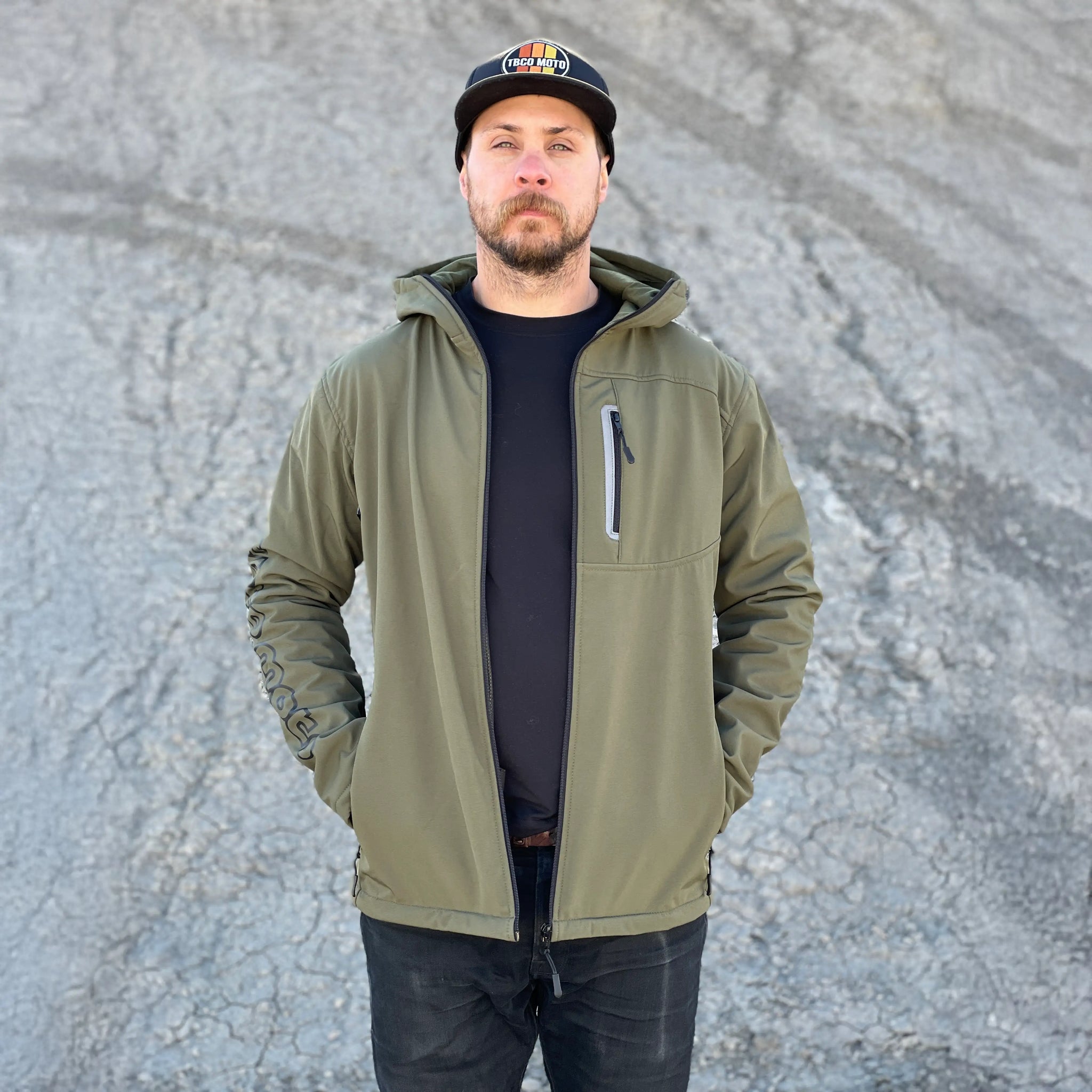 Men's Defiant Hoodie - Olive
