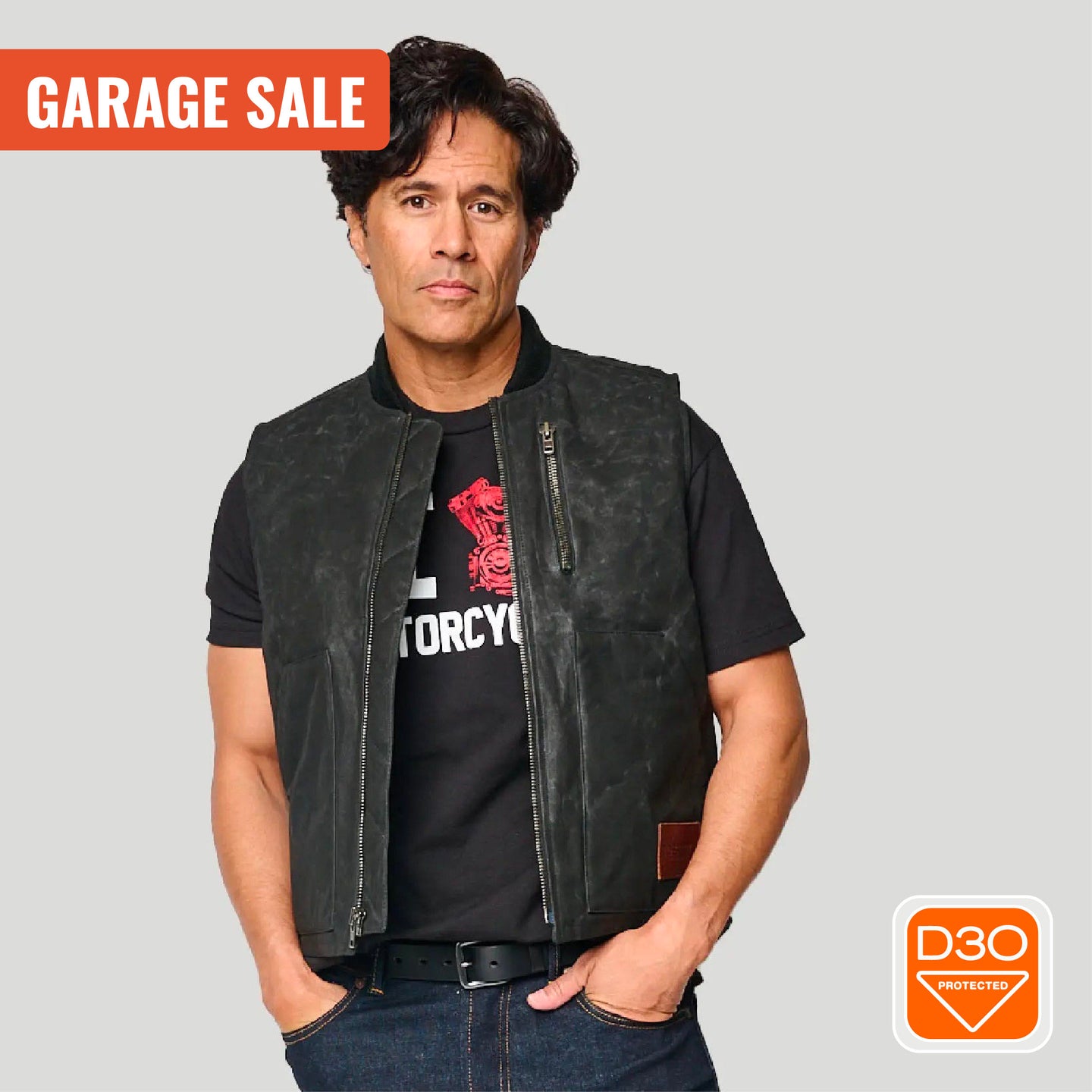 Garage Sale: The Wasteland Vest - Black