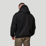 Empire Deep Hood Hoodie - Black