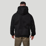 Empire Deep Hood Hoodie - Black