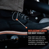 Tobacco Maverick Boots - Matte Black