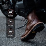 Tobacco Maverick Boots - Amber