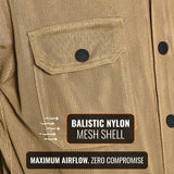 Deep South California Riding Shirt - Tan (Mesh)