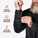Deep South California Riding Shirt - Carbon (Mesh)
