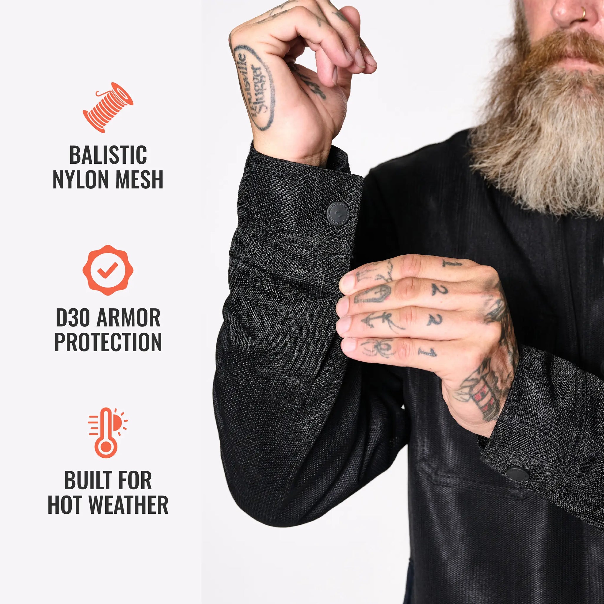Deep South California Riding Shirt - Carbon (Mesh)