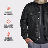 Deep South Trucker Jacket - Carbon (Mesh)