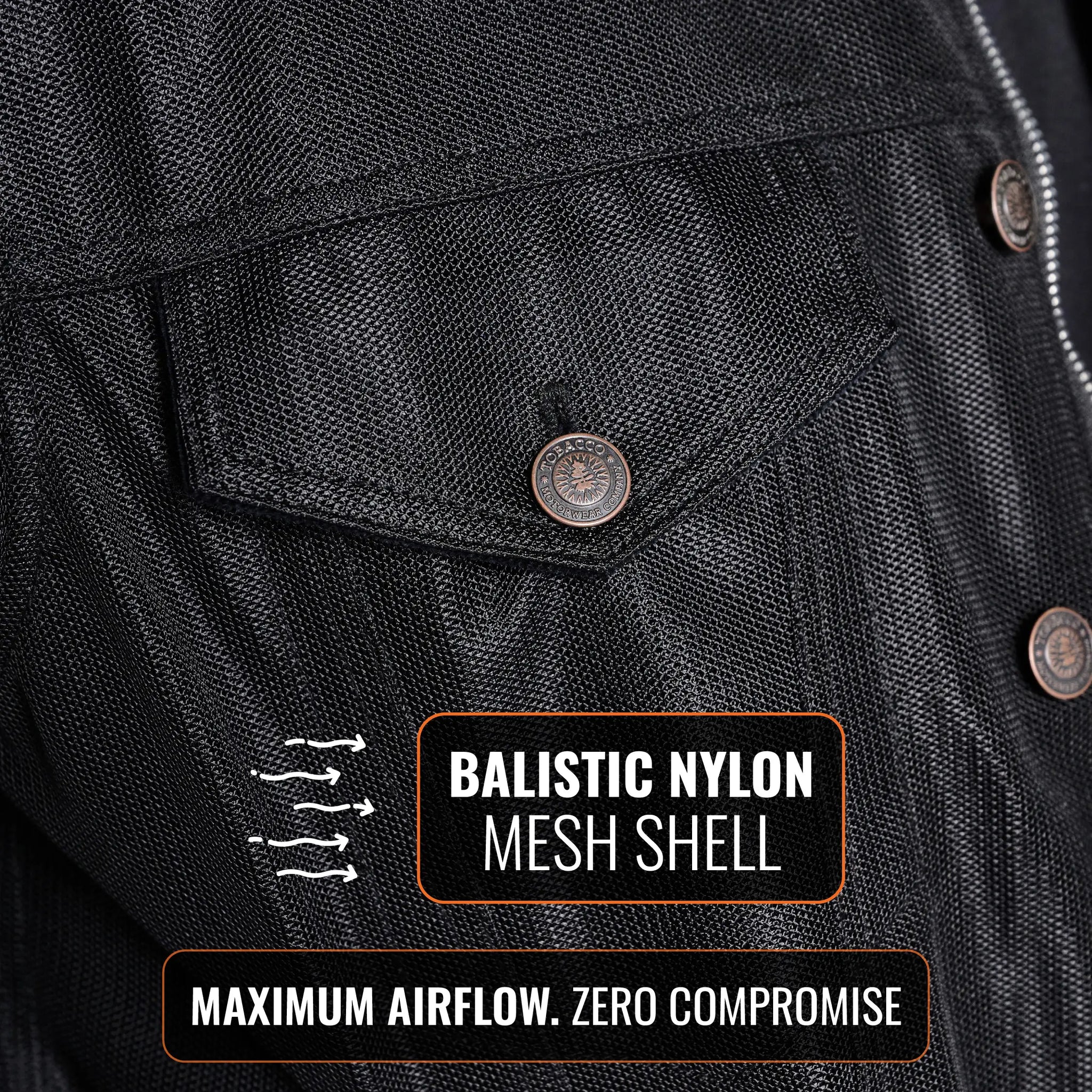 Deep South Trucker Jacket - Carbon (Mesh)