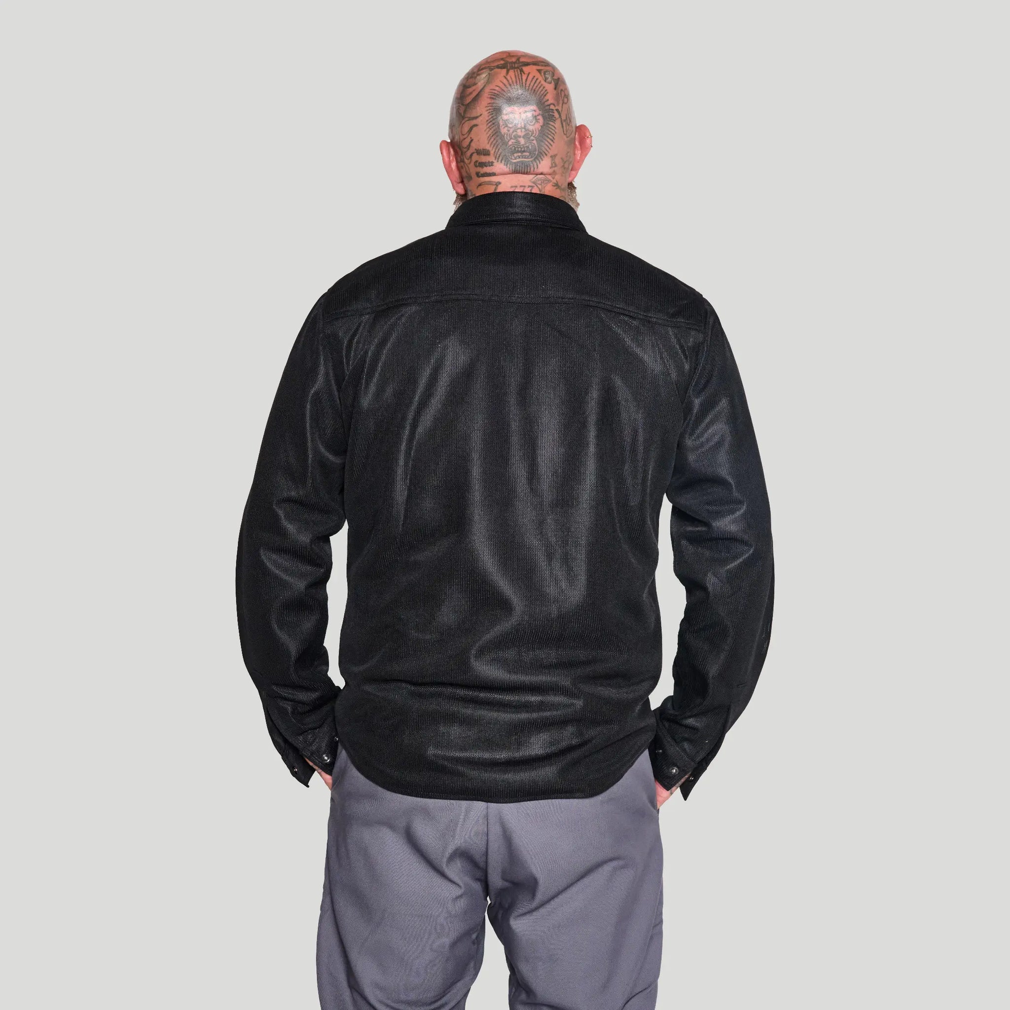 Deep South California Riding Shirt - Carbon (Mesh)