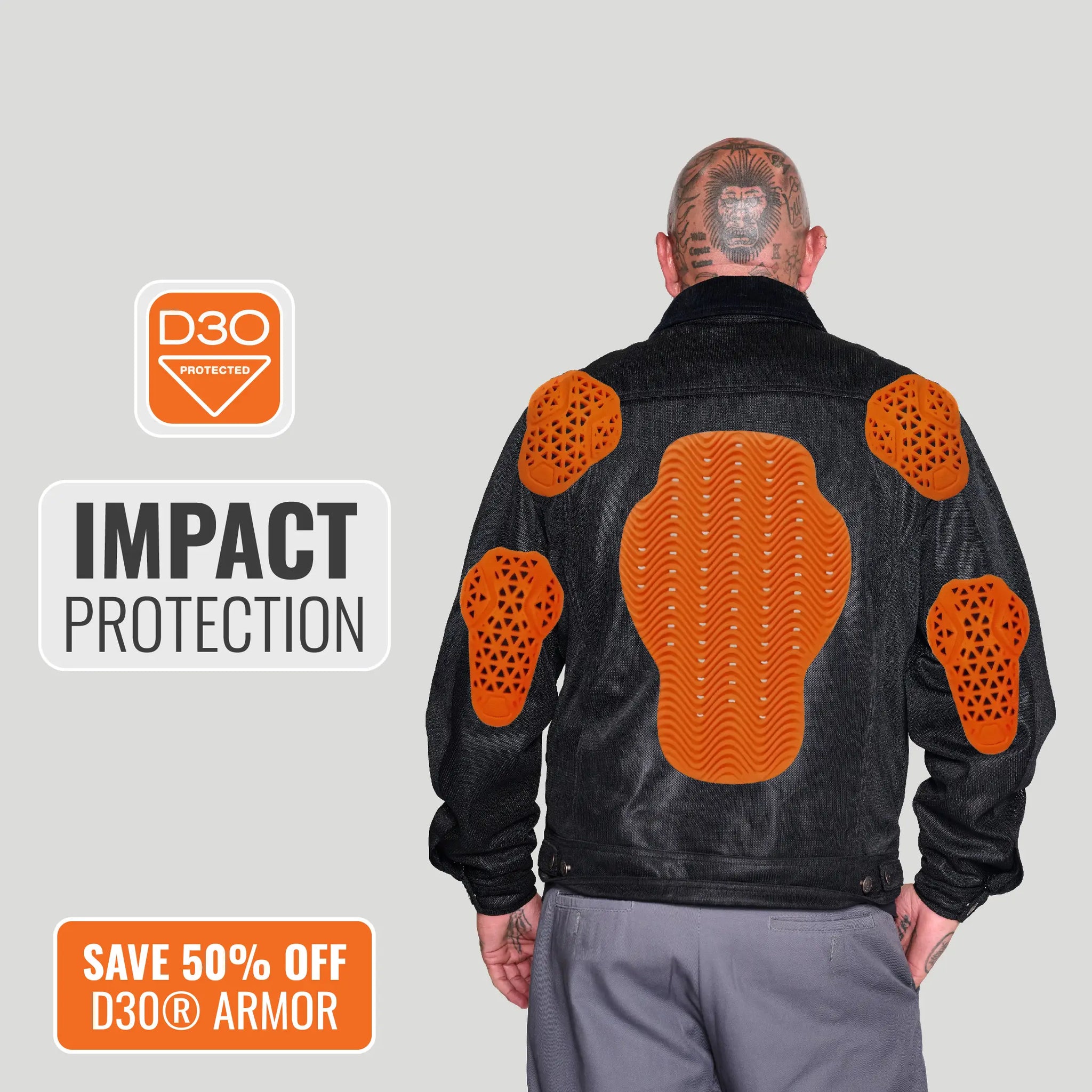 Deep South Trucker Jacket - Carbon (Mesh)