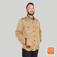 Deep South California Riding Shirt - Tan (Mesh)