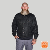 Deep South Trucker Jacket - Carbon (Mesh)