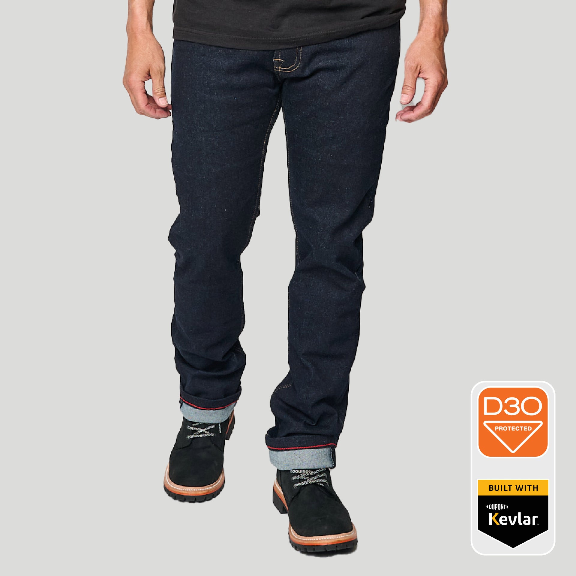 Mens jeans – Tobacco Motorwear
