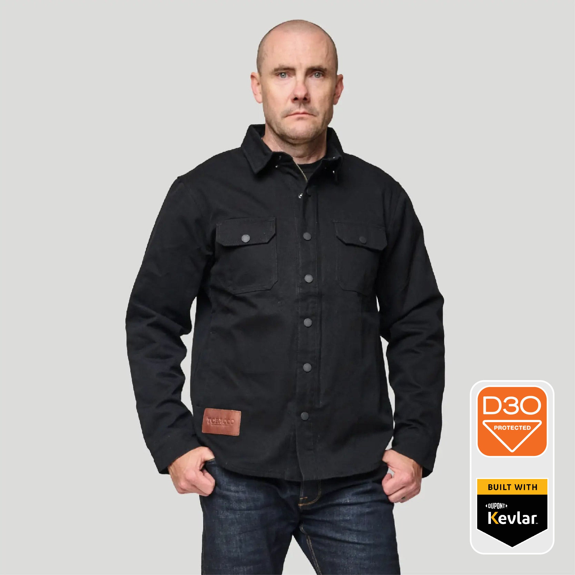 California Protective Riding Shirt - Carbon Canvas