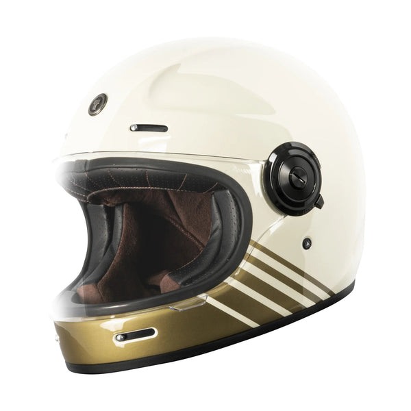 gold coast motorcycle helmets 2 in 1 Full Face Helmet Striker Helmet with Removable Face - Drop Down Tinted Visor, Quick Release Buckle, AS/NZS Approved - Mattblack El Voss 989 MotoV Rei en Oro Mate envuelve los grficos tradicionales de Rei en una carcasa integral estilizada Kostecki reveals one-off Gold Coast