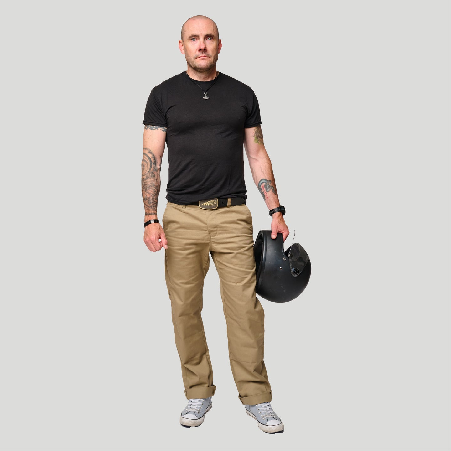 Tobacco Chinos Riding Pants - Tan