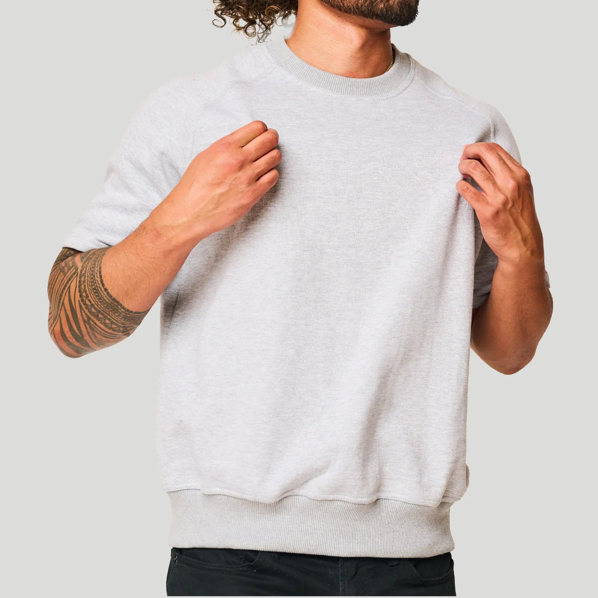 Sweat Tee - Gray