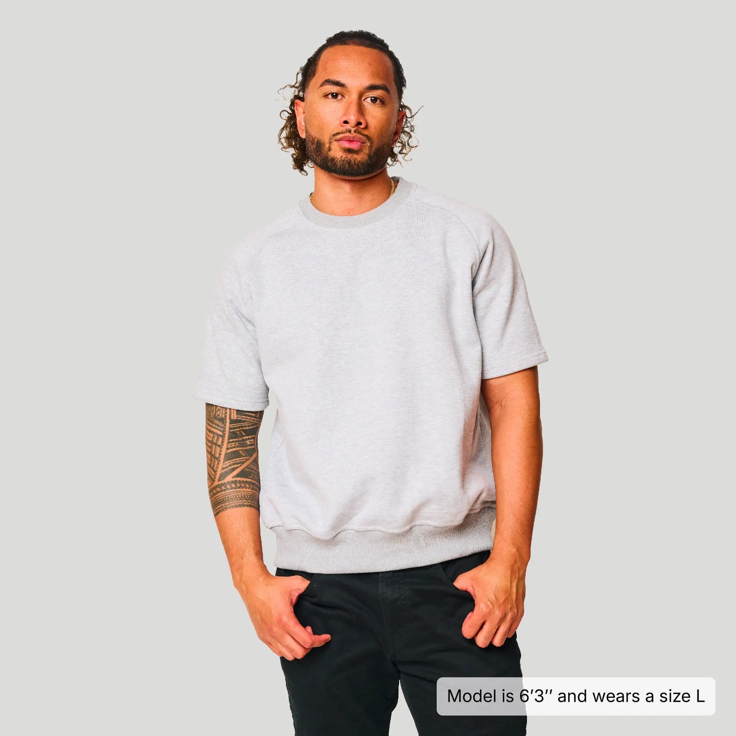 Sweat Tee - Gray