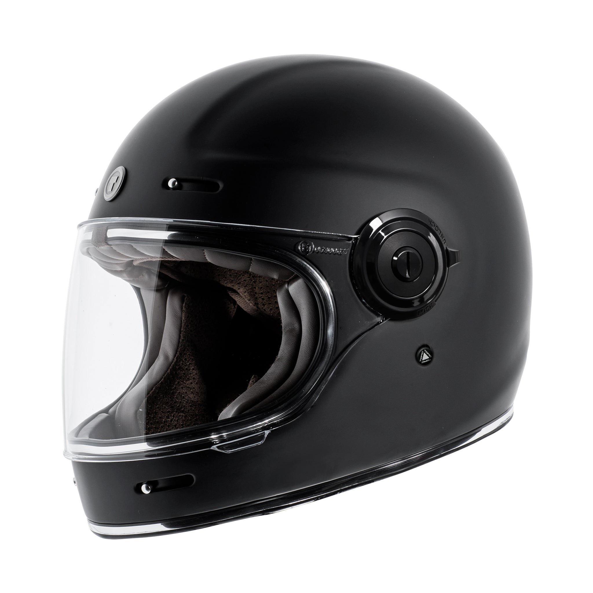 flat black helmet motorcycle TORC Newport Helmet - Flat Black