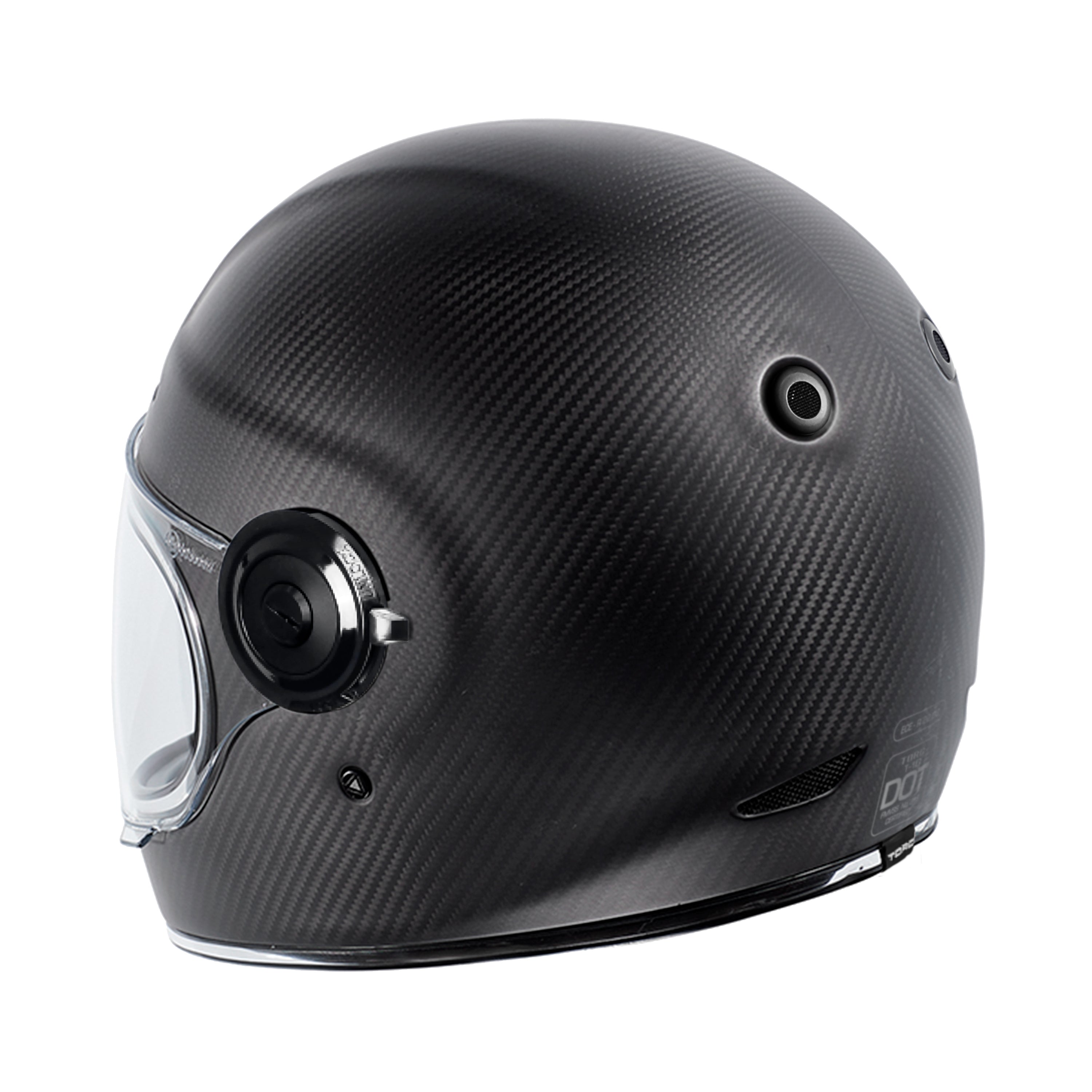 TORC Newport - Carbon Fiber Matte Black – Tobacco Motorwear