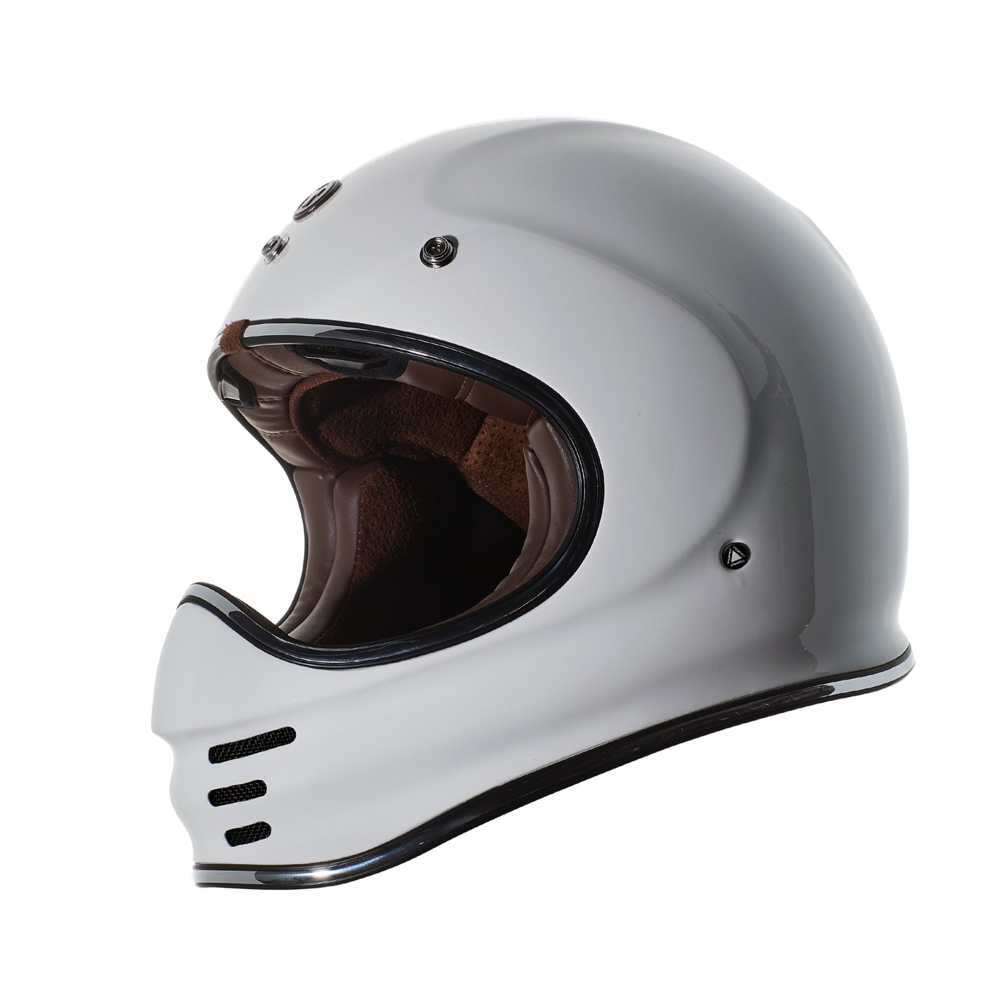Baja Helmet - Gloss White