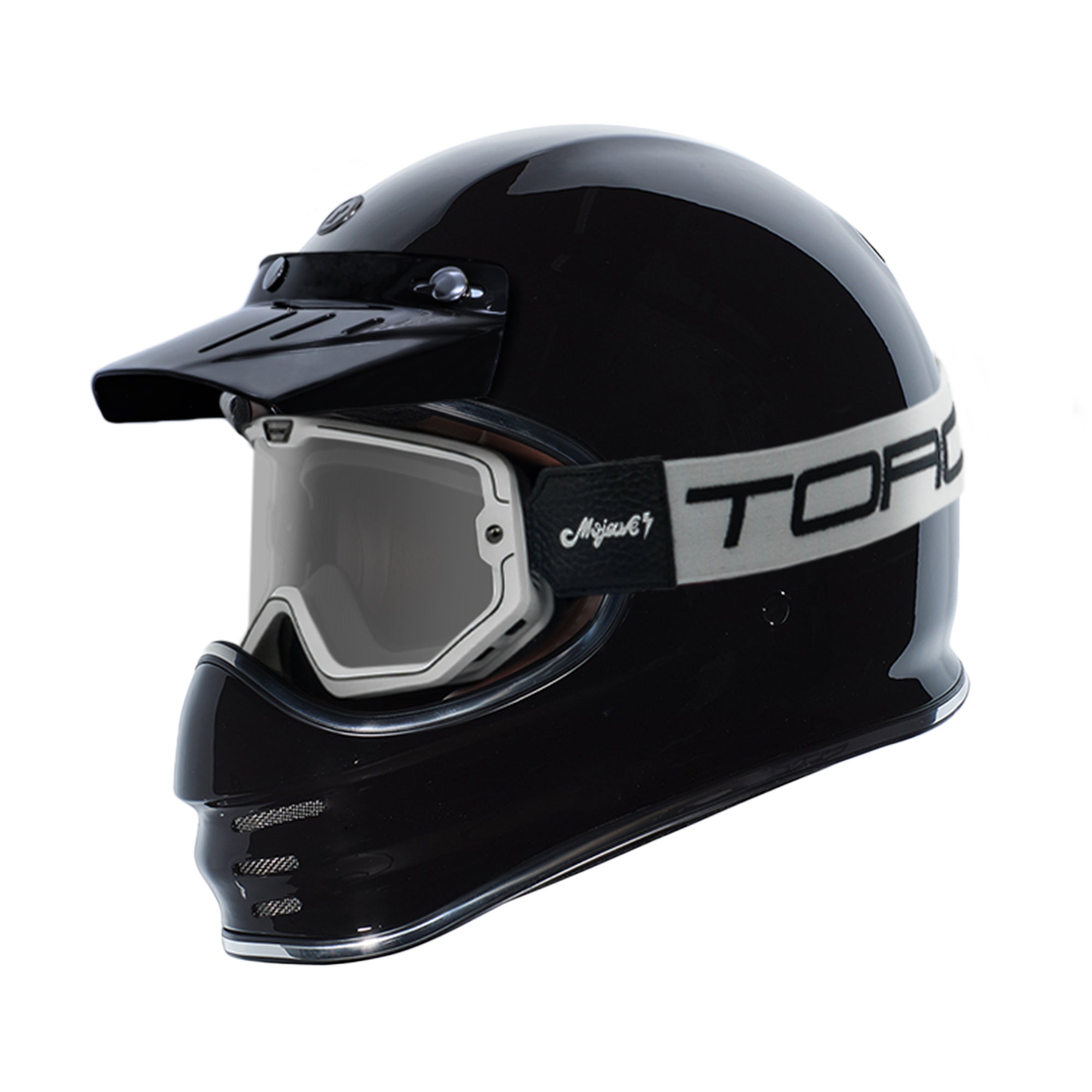 TORC Mojave Goggles - White Black