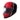 TORC Malibu Helmet - Horizon Red/Black