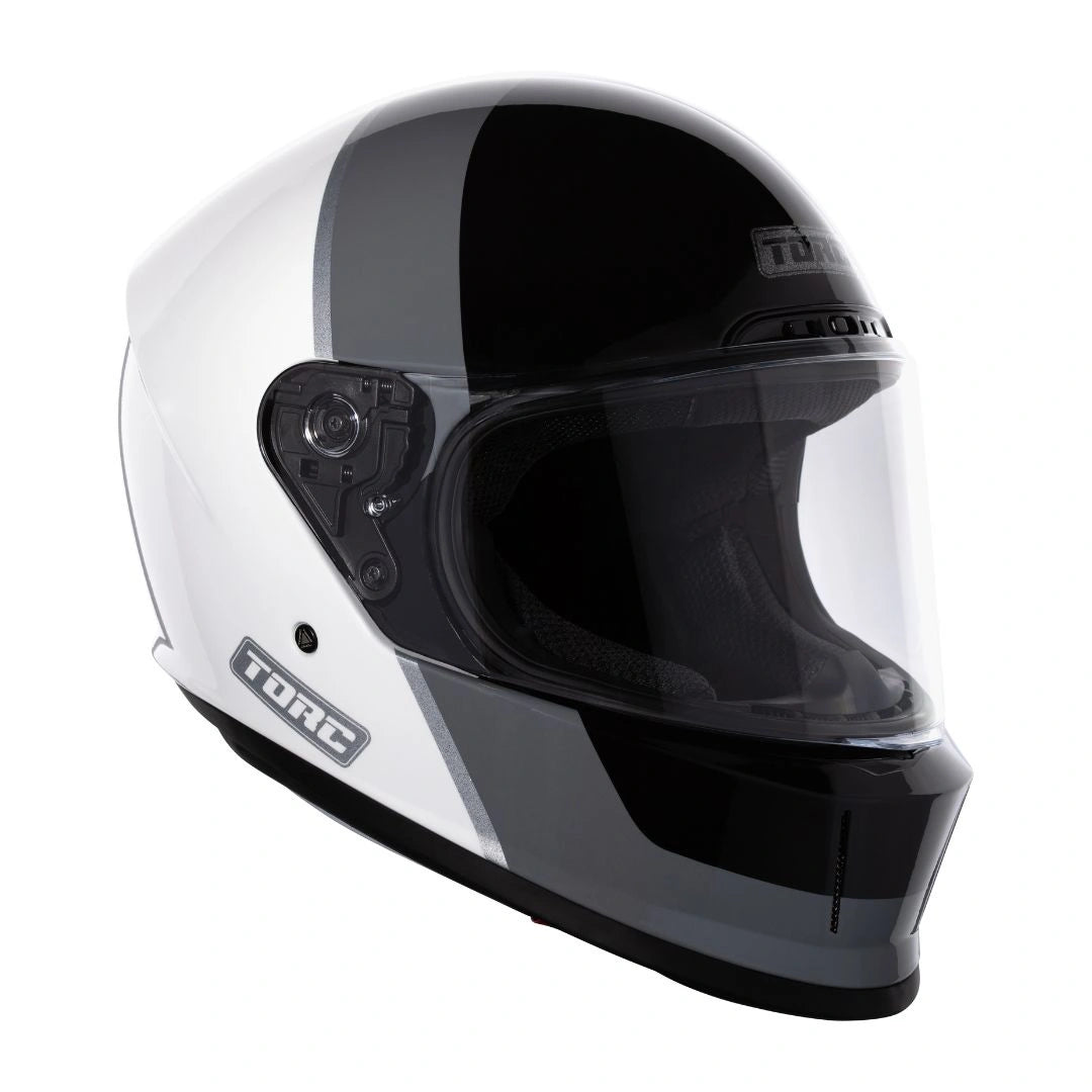 TORC Malibu Helmet - Horizon White/Black