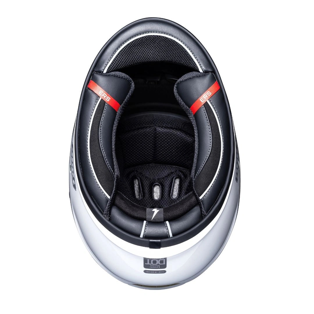 TORC Malibu Helmet - Horizon White/Black